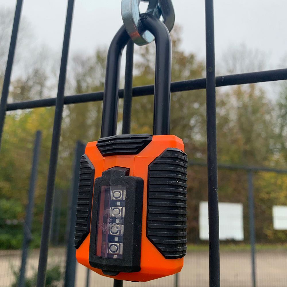Squire 50mm 4 Wheel Combination Extra Long Shackle All Weather Padlock Image 2