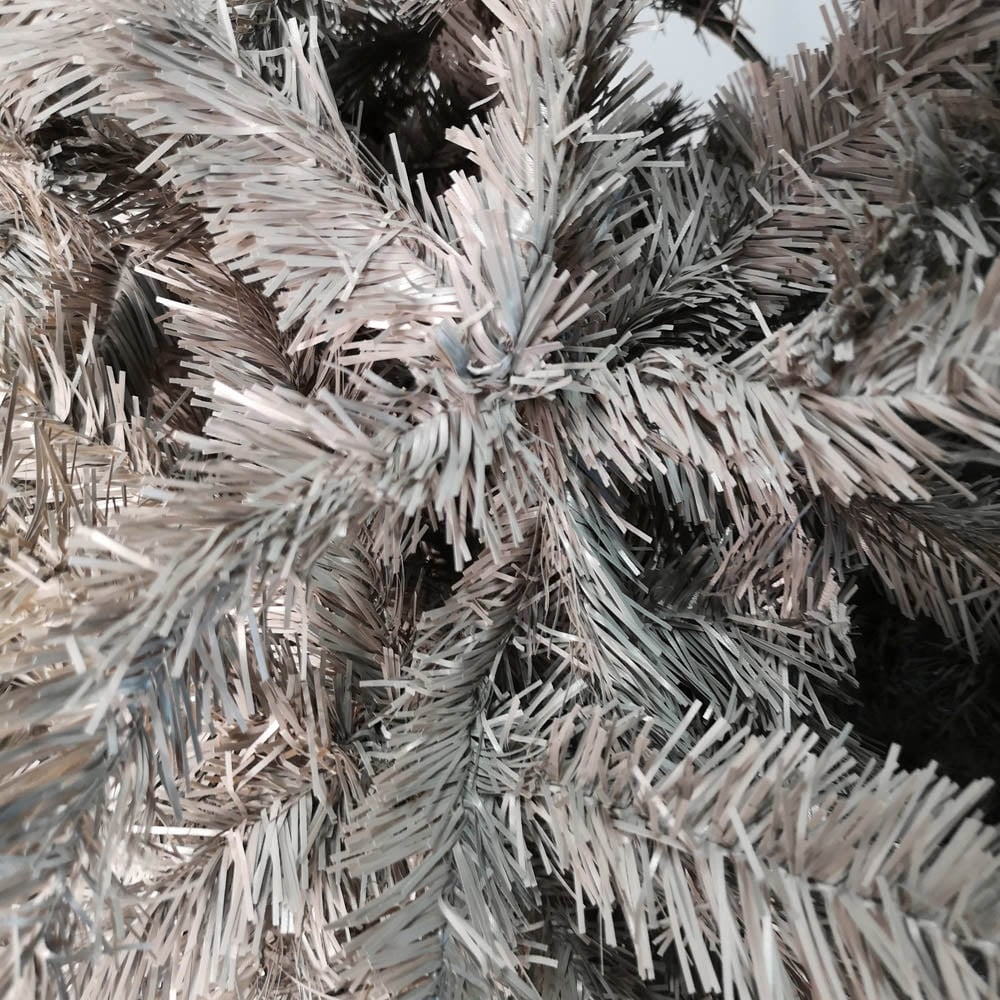 Samuel Alexander Plain Grey Colorado Spruce Wrapped Artificial Christmas Tree 8ft Image 7