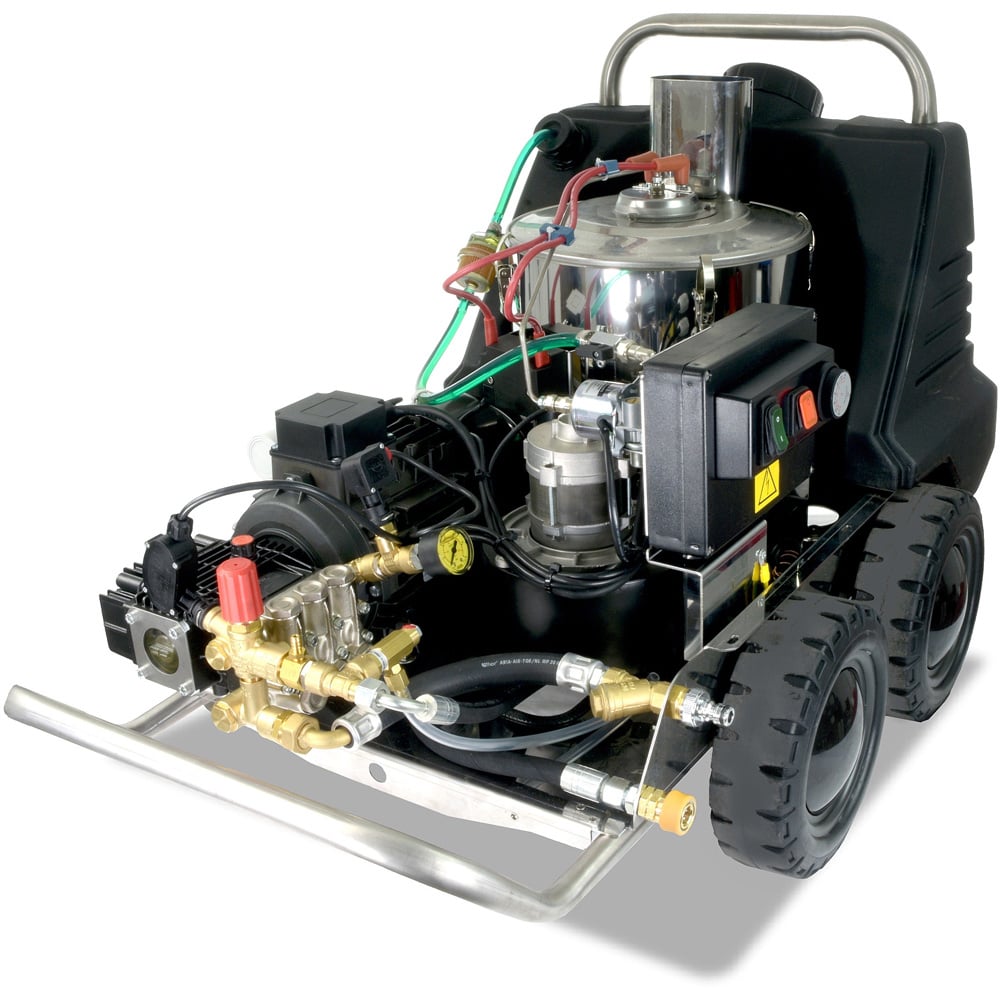 V-TUF RAPID VSCF Industrial Hot Water Mobile Pressure Washer 150Bar with Commercial Foam System Image 3