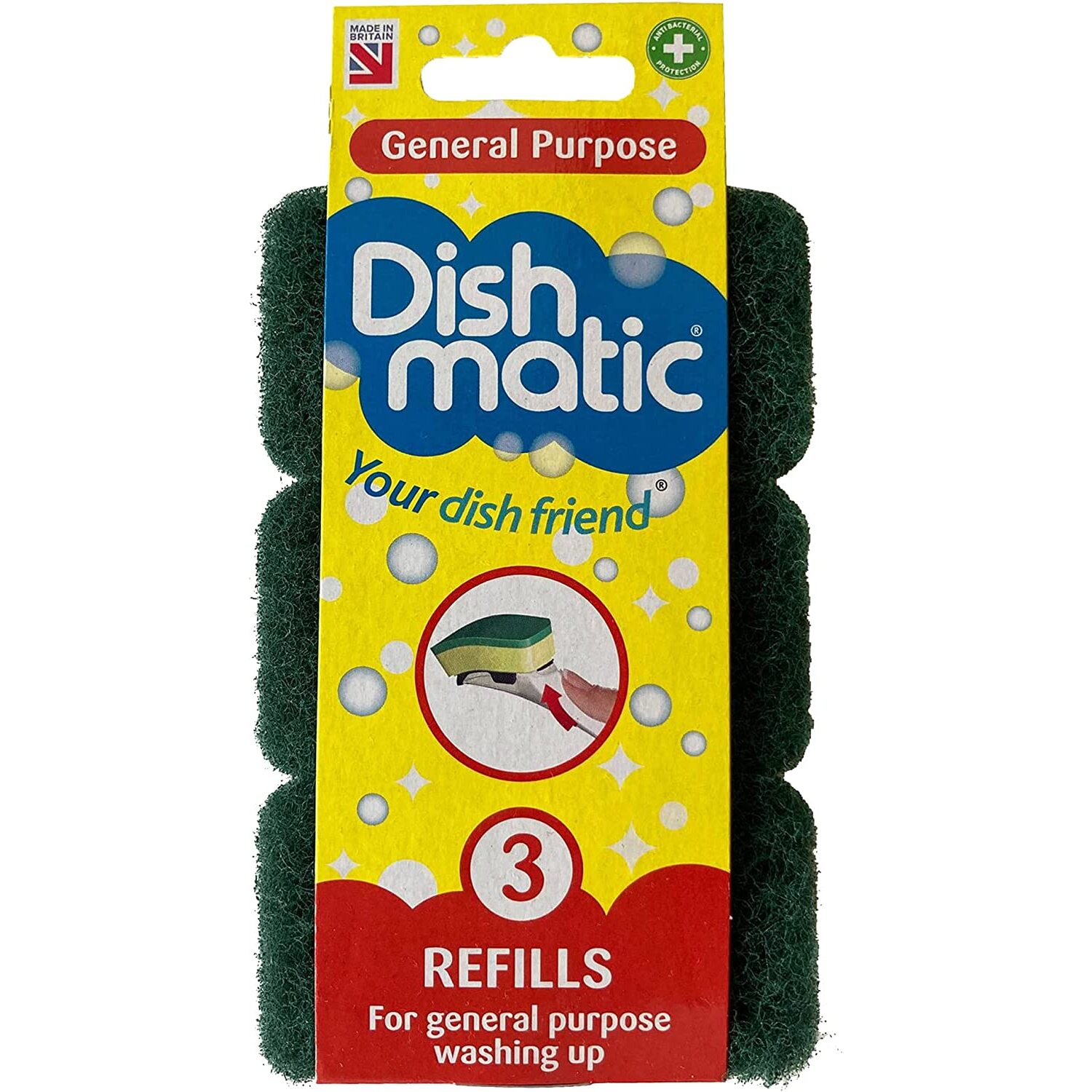 Dishmatic General Purpose Refills 3 Pack Image