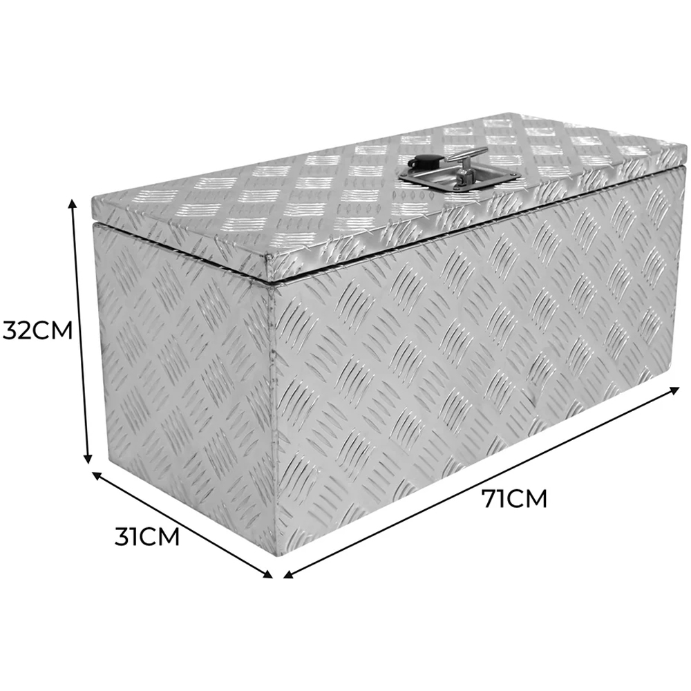 Monster Shop Aluminium Large Tool Box 70L Image 6