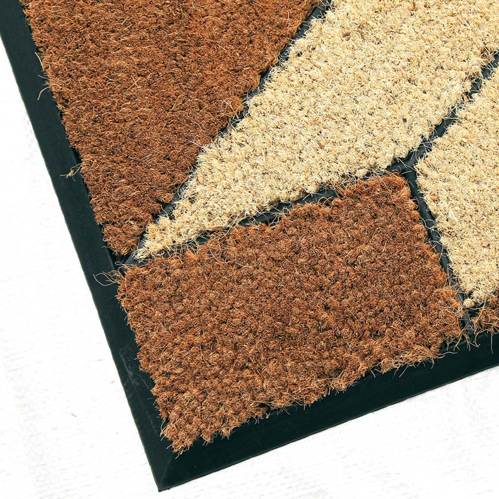 Coco & Coir Indian Star Coir Door Mat 45 x 75cm Image 4