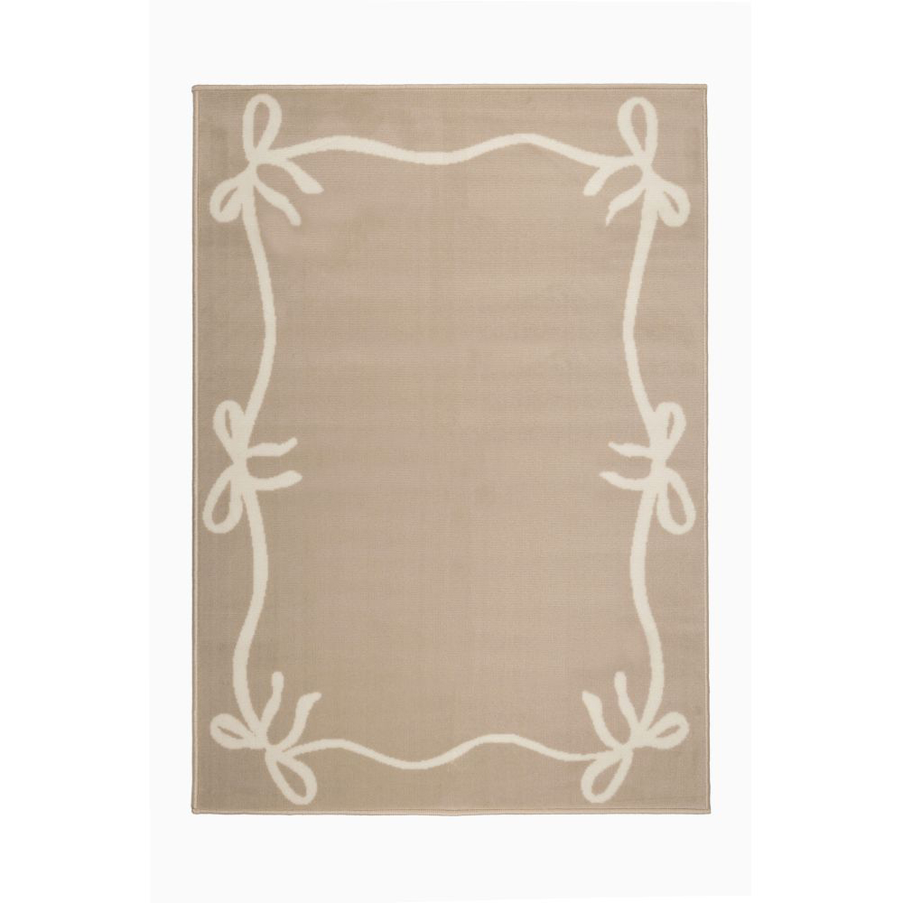 Homemaker Maestro Natural Bow Border Rug 120 x 170cm Image 2