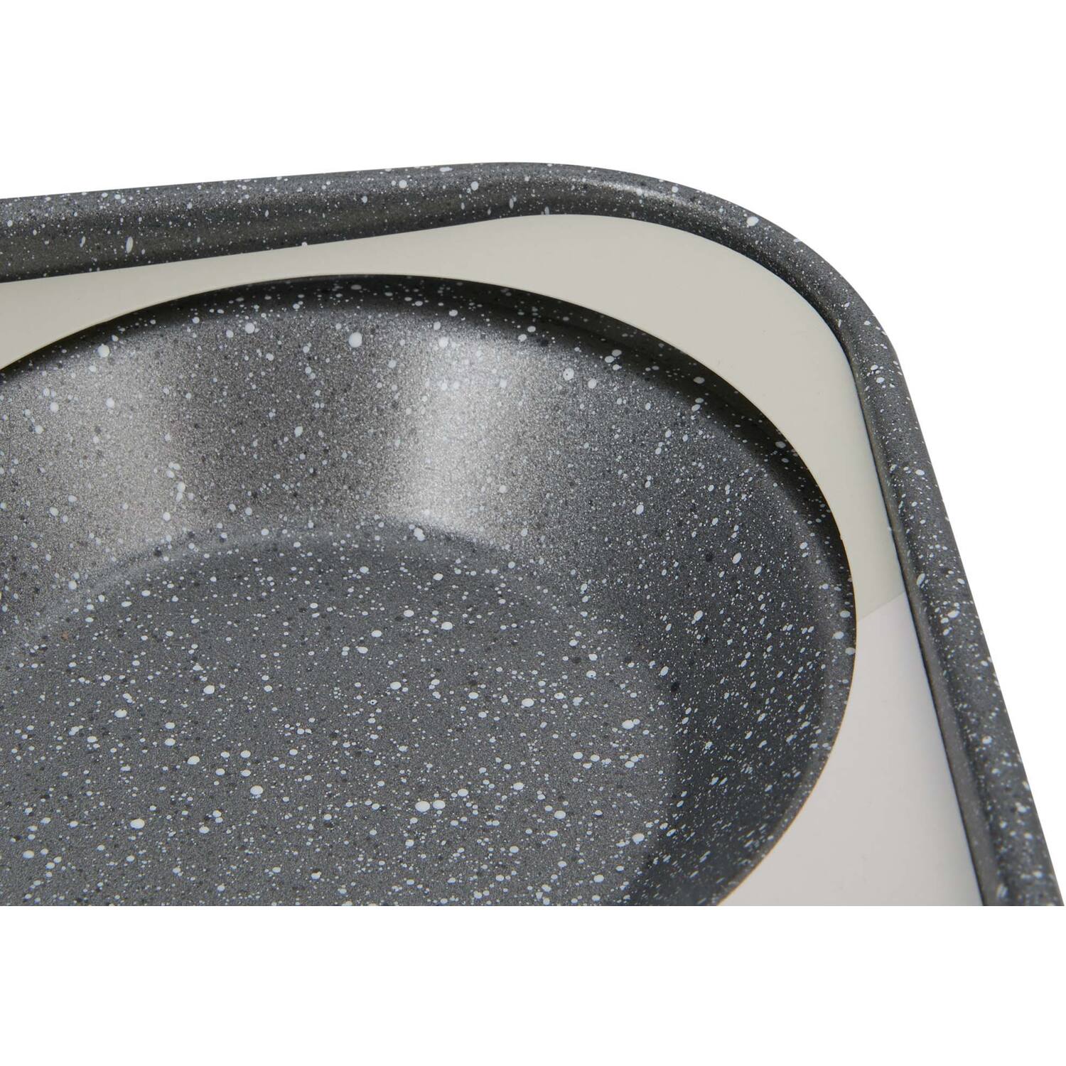 Kitchen Master Marble Yorkshire Pudding Tray - Grey Image 2