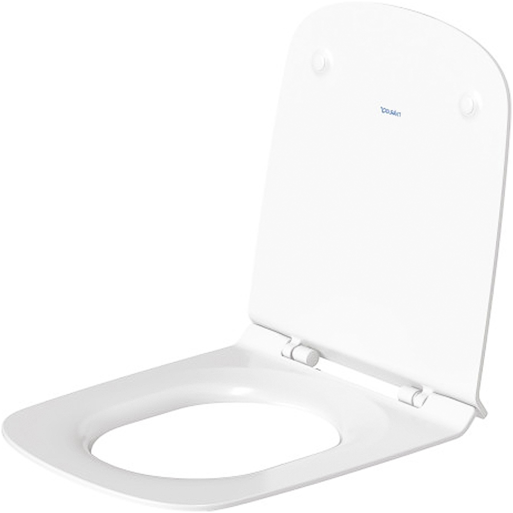 Duravit DuraStyle White Toilet Seat and Cover 359 x 423mm Image 1