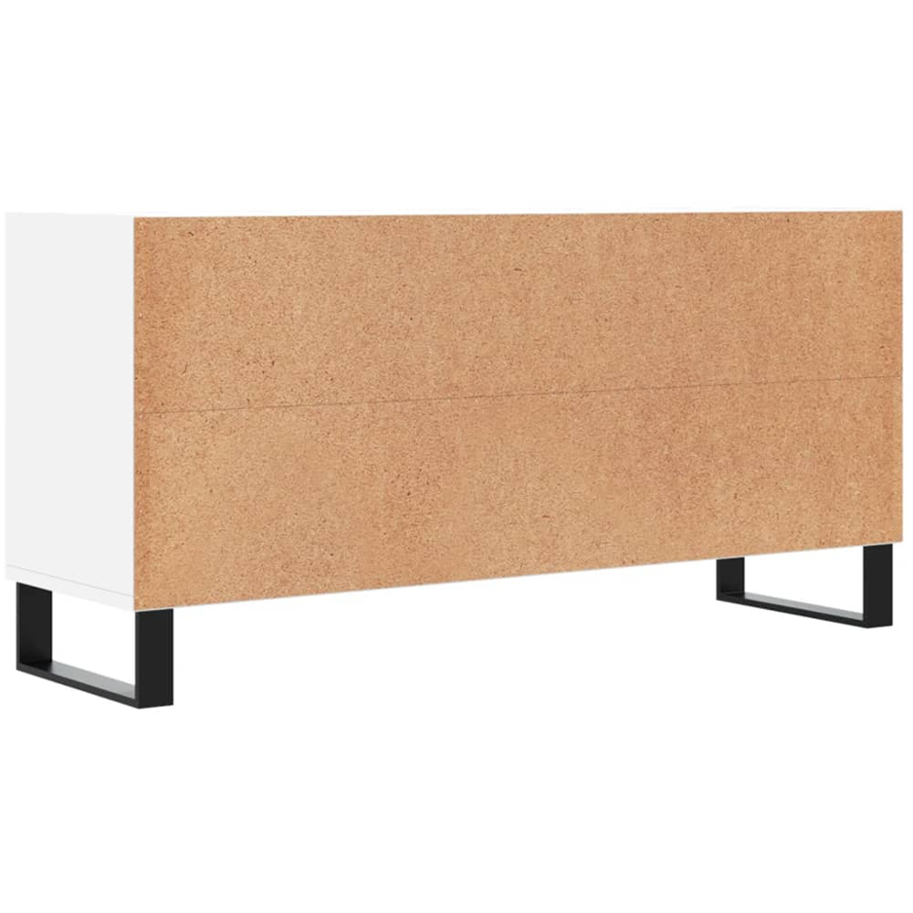 vidaXL 6 Shelf White TV Cabinet Image 6