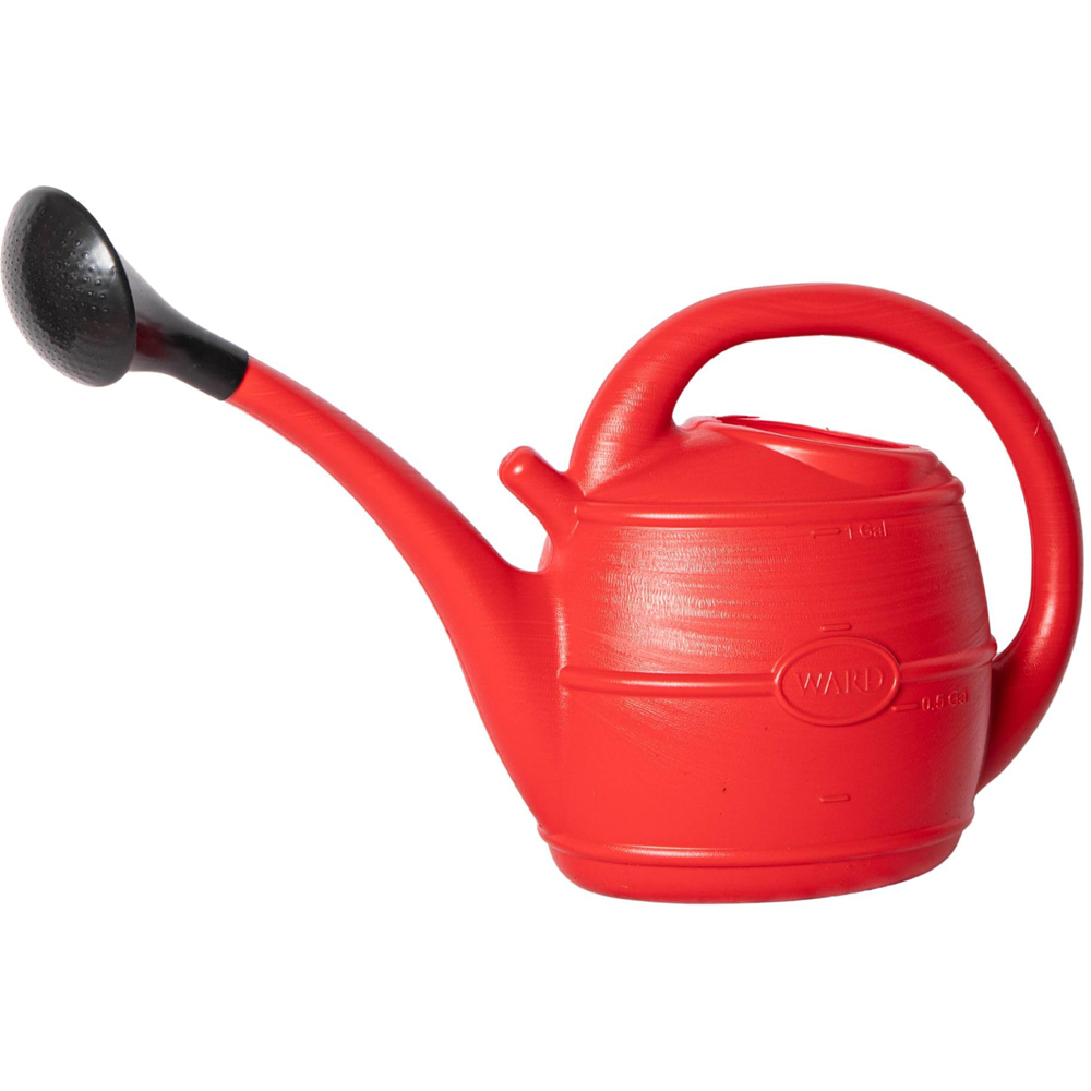 Samuel Alexander 5L Red Ward Garden Watering Can with Rose Image 3