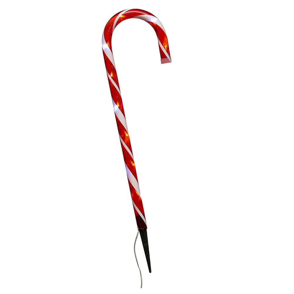 Wilko Battery Operated LED Lightup Candy Cane Sticks Image 2