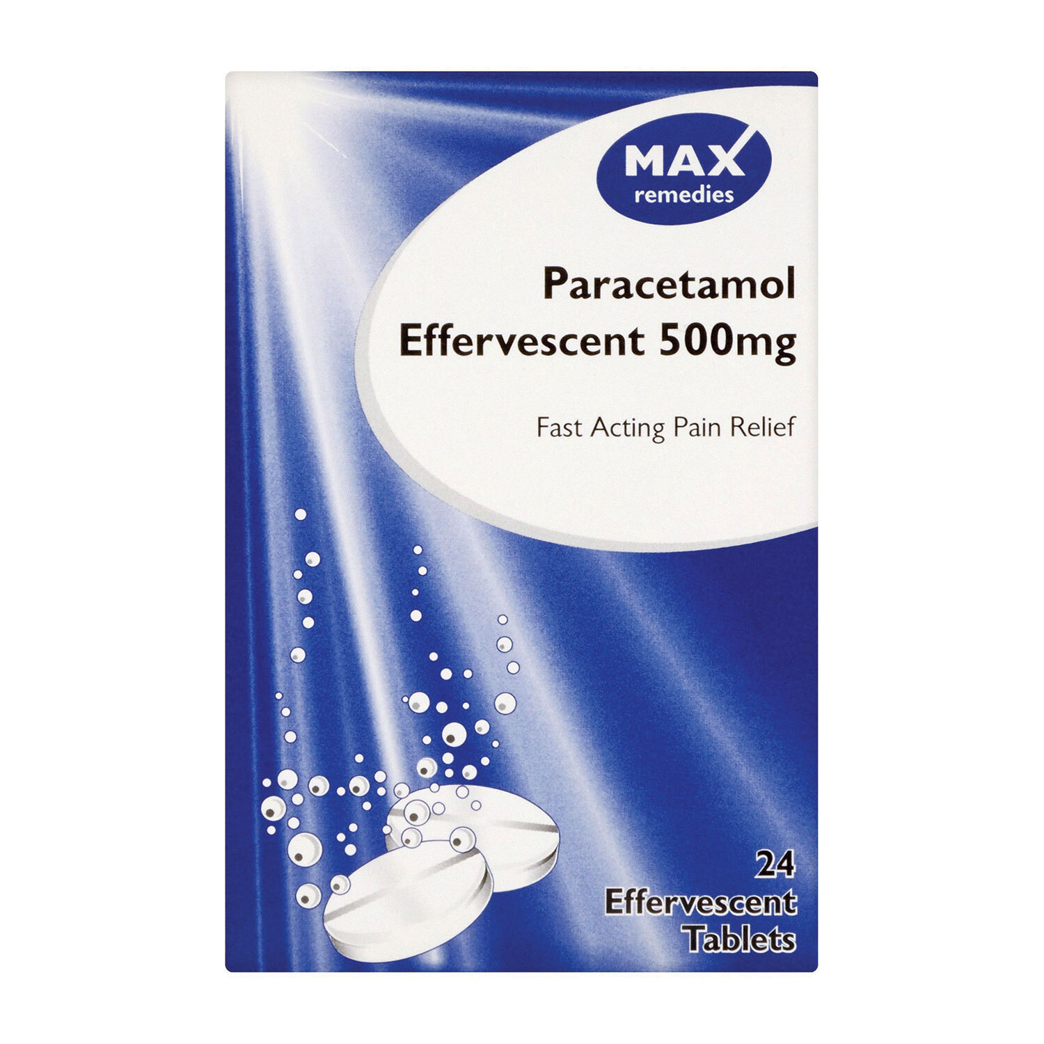 Max Remedies Paracetamol Effervescent Tablets Image