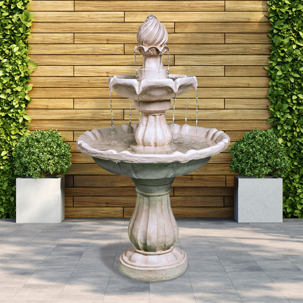 MDA Designs Aruna 3 Tier Garden Water Feature Image 2