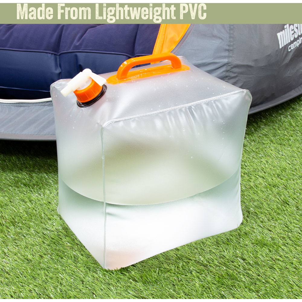 Milestone Camping Folding Water Carrier 15L Image 2