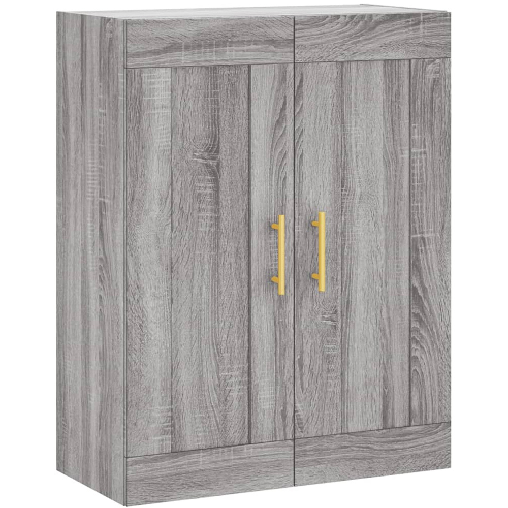 vidaXL 3 Door 3 Drawer Grey Sonoma Highboard Image 5