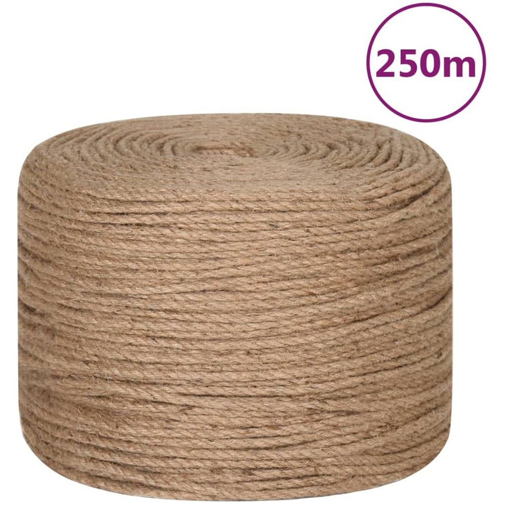 Walplus 4mm Jute Rope 250m Image 5