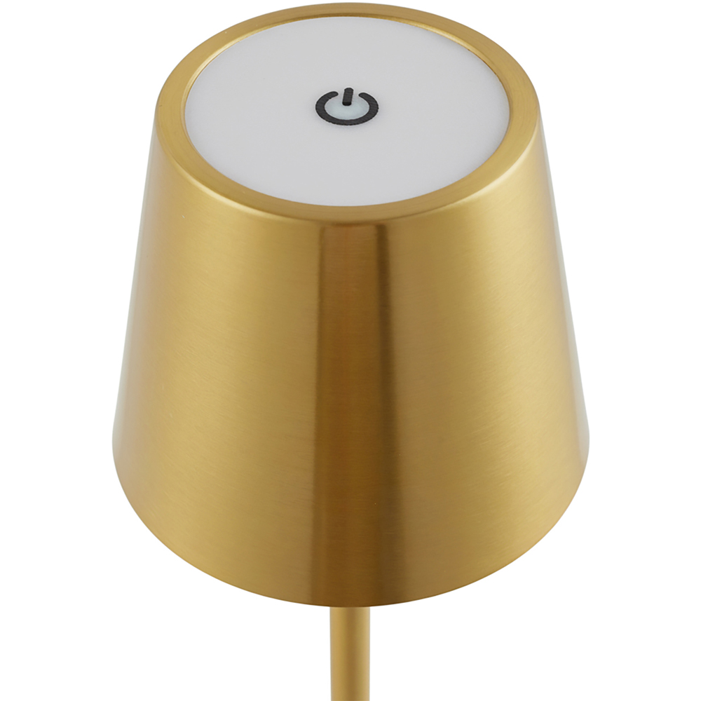 Living and Home Gold LED Table Lamp 2 Pack Image 4