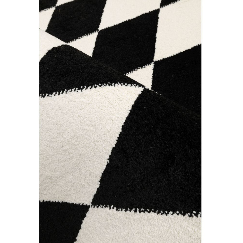 Homemaker New Villa Harlequin Mono Rug 160 x 230cm Image 3