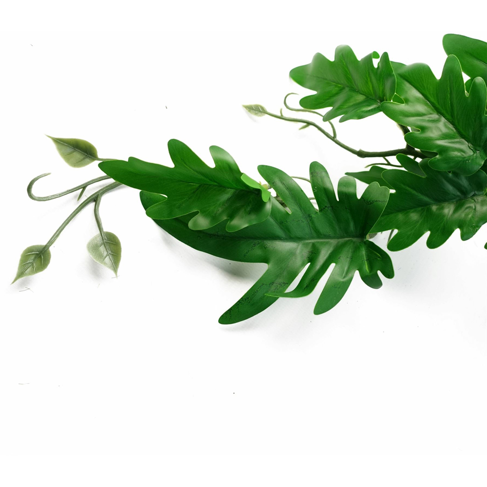 Leaf Trailing Philodendron Large Leaf Artificial Plant 50cm Image 4