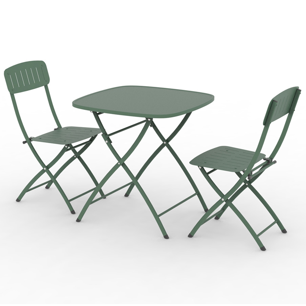 Royalcraft Venice Deluxe 2 Seater Bistro Set Olive Image 2