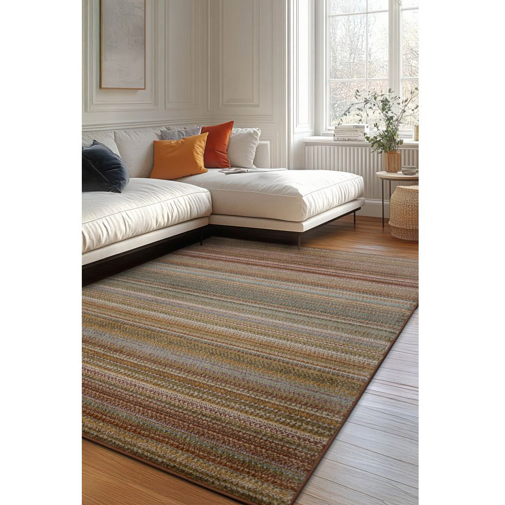 Homemaker Echo Multi Stripe Rug 160 x 230cm Image 5