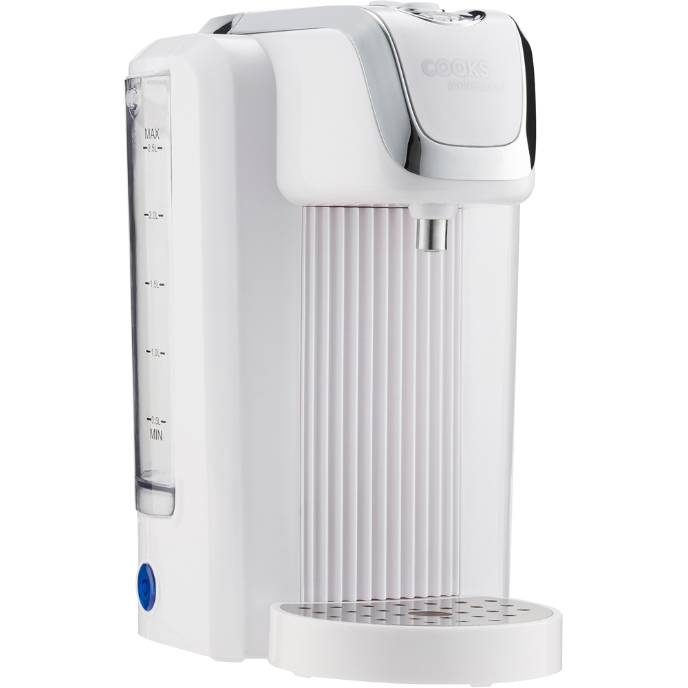 Cooks Professional K396 2.7L White and Silver Digital Hot Water Dispenser Instant Kettle Image 1