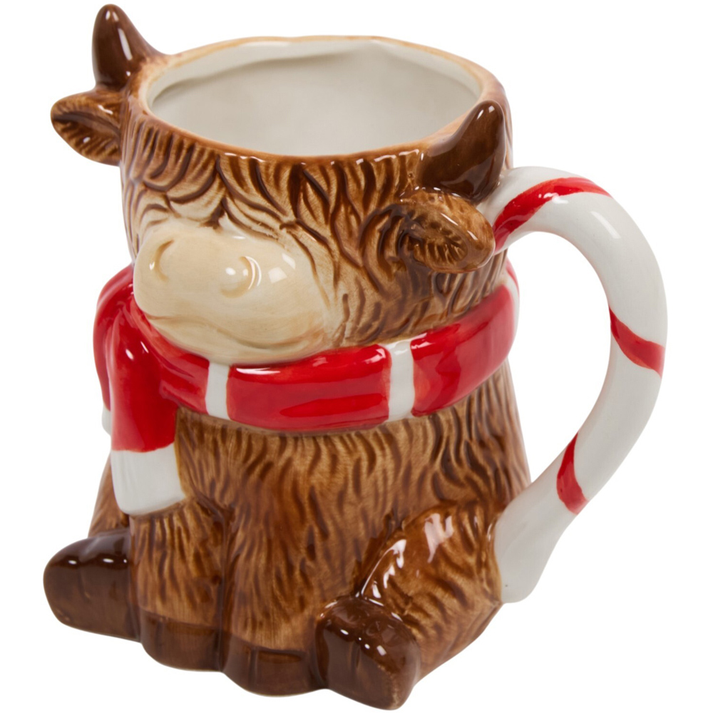 Highland Cow Shaped Mug Image 3