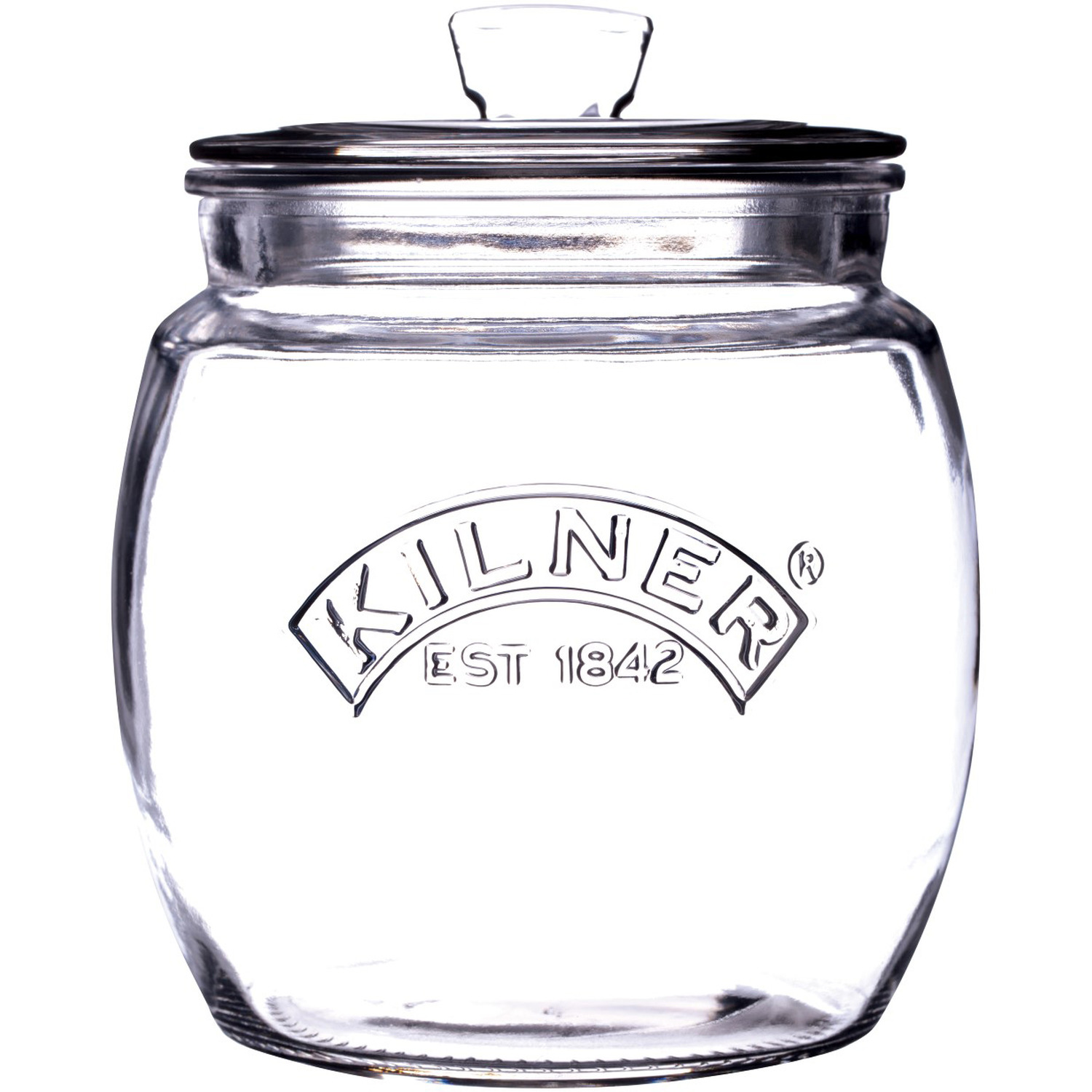 Kilner Universal Clear Push Top Storage Jar Image 1