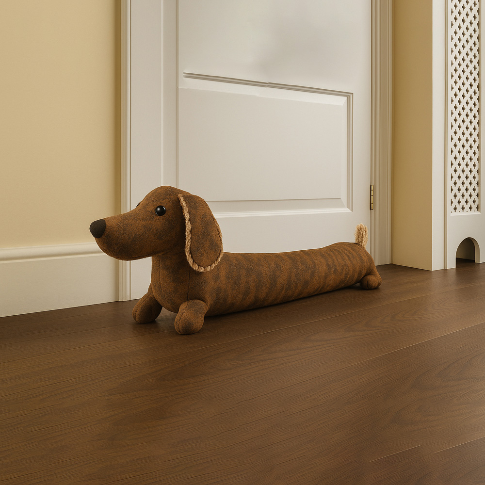 Avilo Brown Dachshund Draught Excluder Image 4