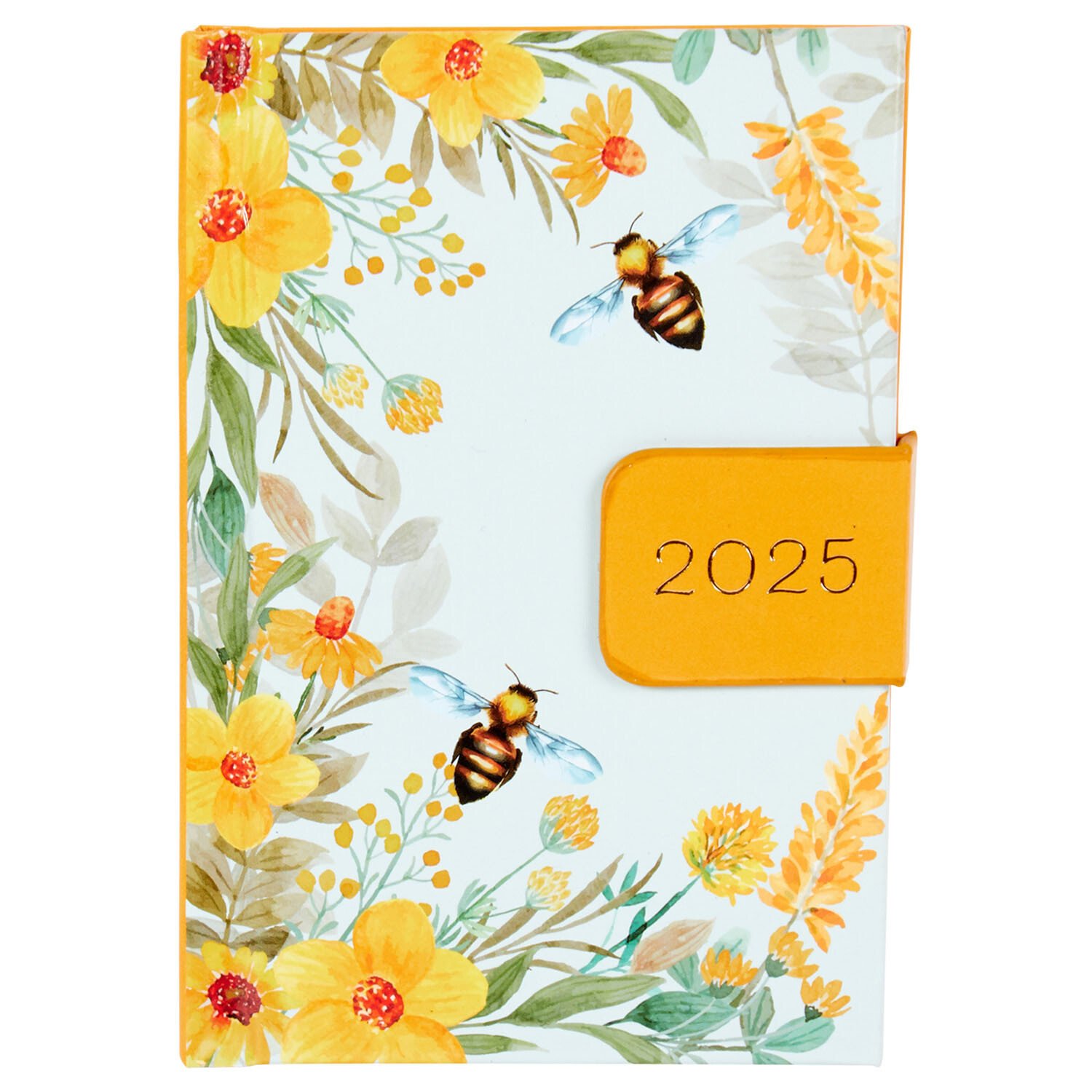 2025 Mini Magnetic Bee Diary - Yellow Image 1