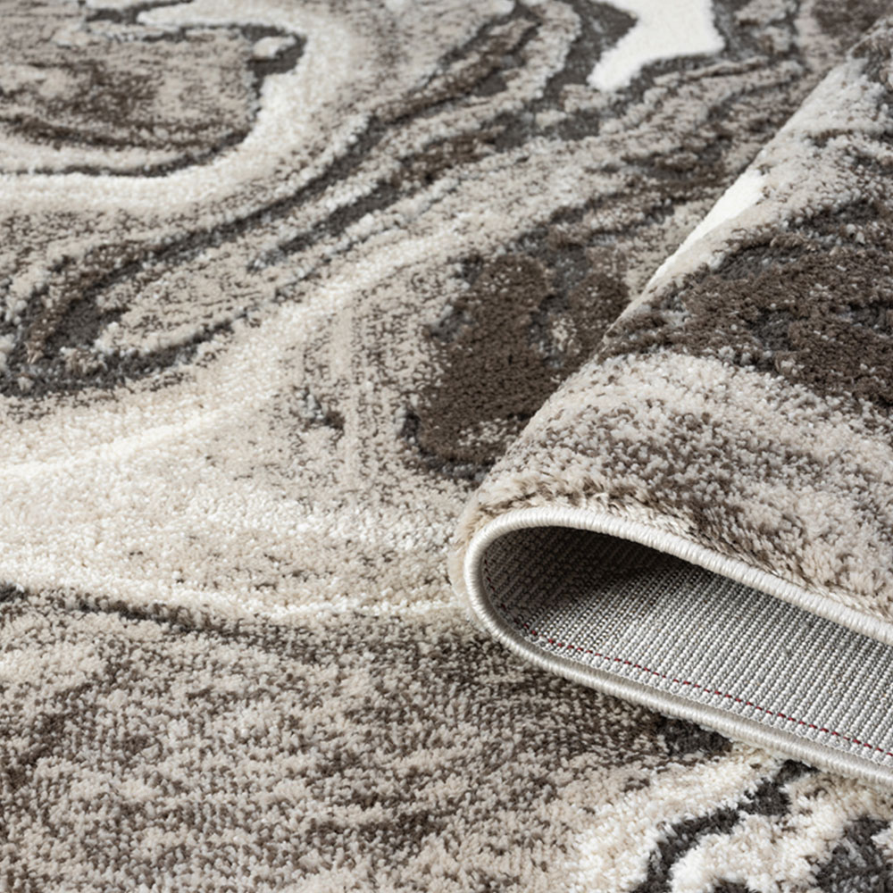 Desire Rugs Eleanor Mocha Marble Embossed Rug 160 x 230cm Image 3