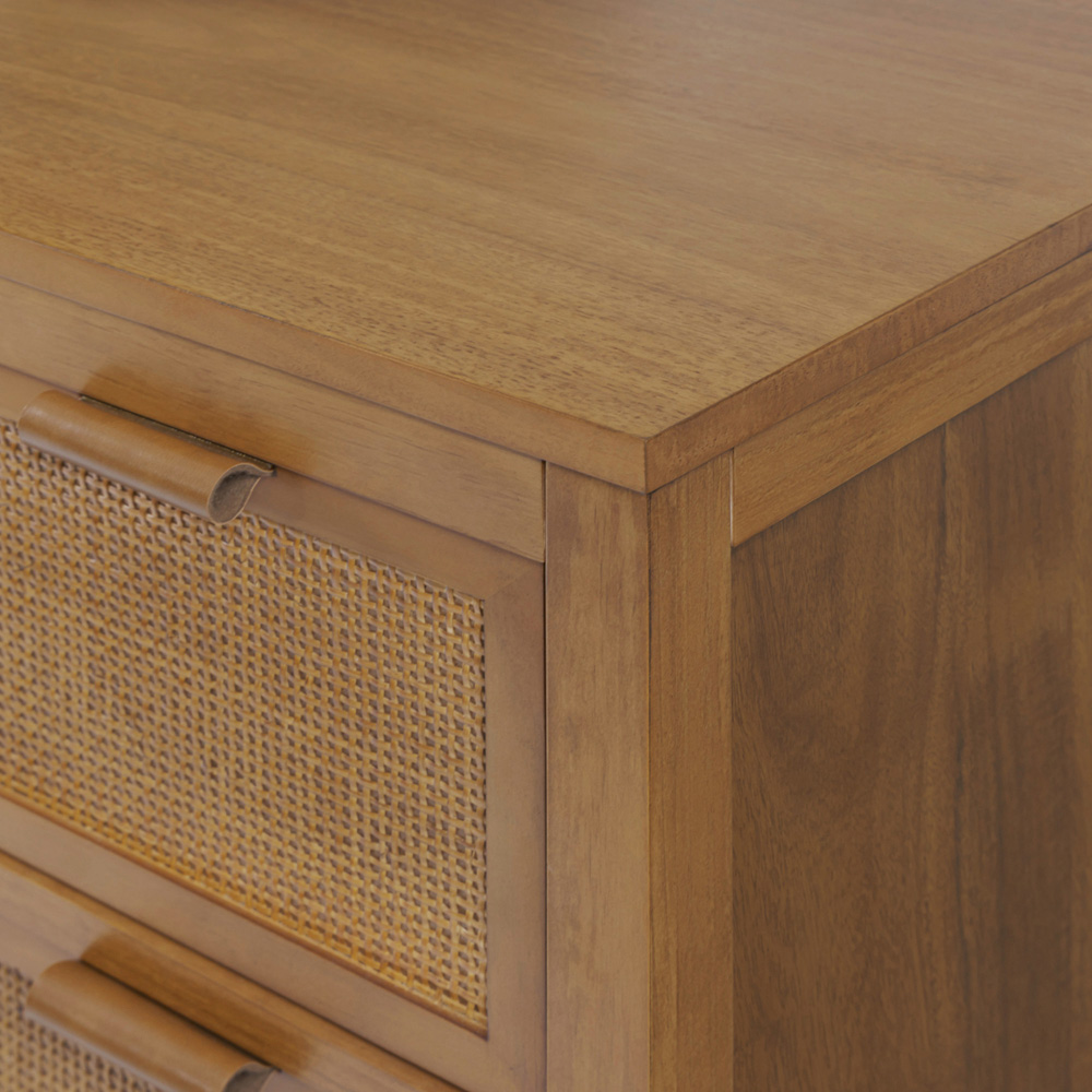 Teamson Home Hatteras 4 Drawer Natural Dresser Image 7
