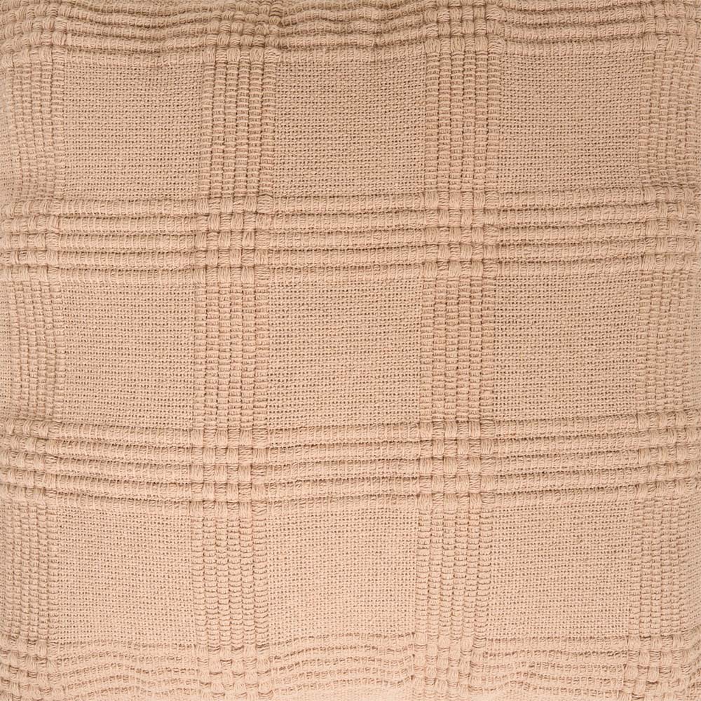 Ashworth Textured Cushion Mocha Image 4