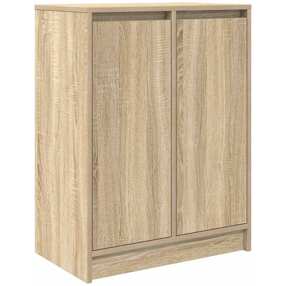 vidaXL 2 Door Sonoma Oak Sideboard Image 2