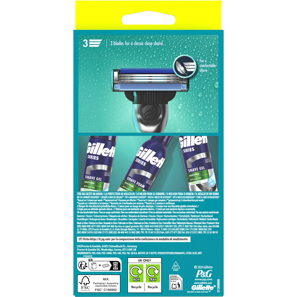 Gillette Mach3 Starter Kit Image 2