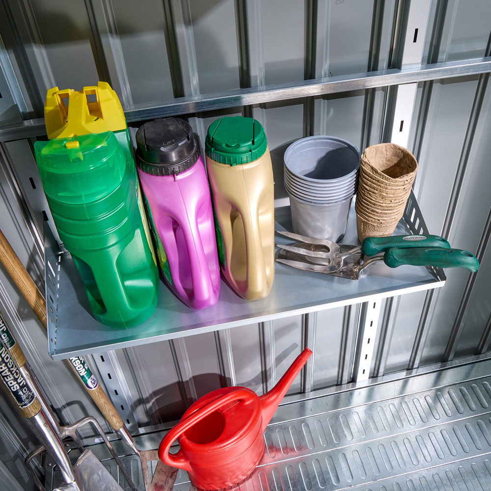 Rowlinson Brentvale Metal Shed Shelf Kit Image 4