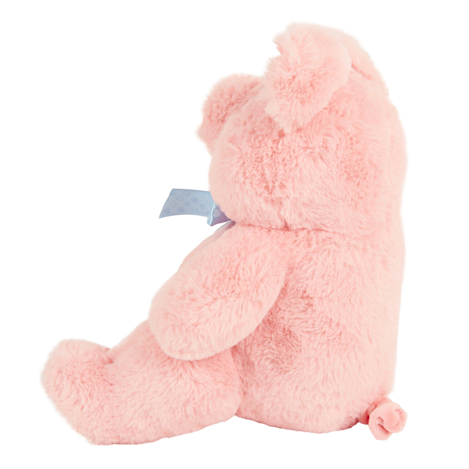 Fluffy Pig Plush - Pink Image 3