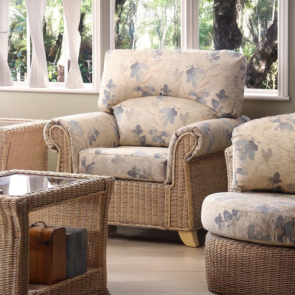 Desser Furniture Clifton Oasis Natural Rattan Chair Image 3