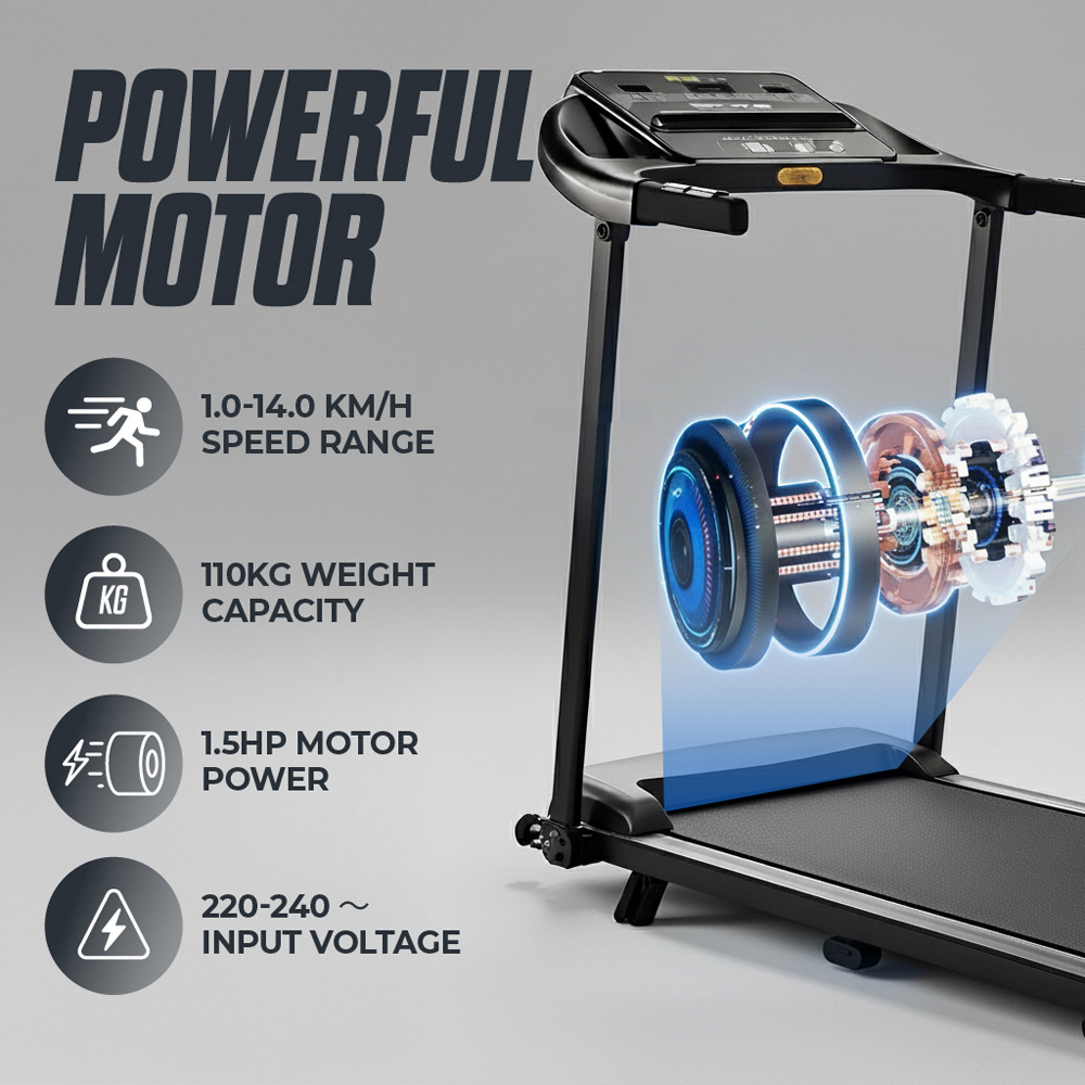 Phoenix Fitness Running Treadmill Image 3