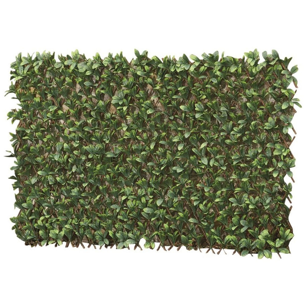 Garden Gear Laurel Leaf Folding Hedge Trellis 1 x 2m Image 1