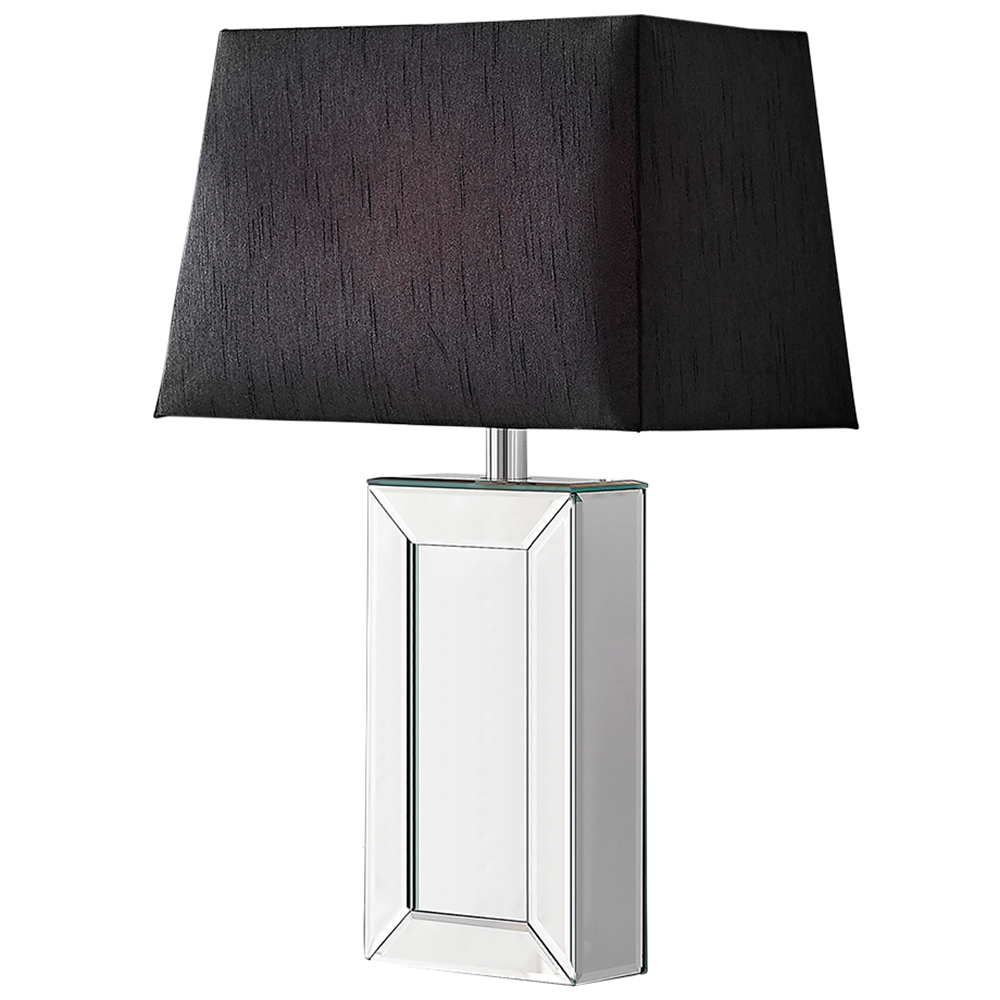 Furniturebox Tabitha Black Table Lamp Image 1