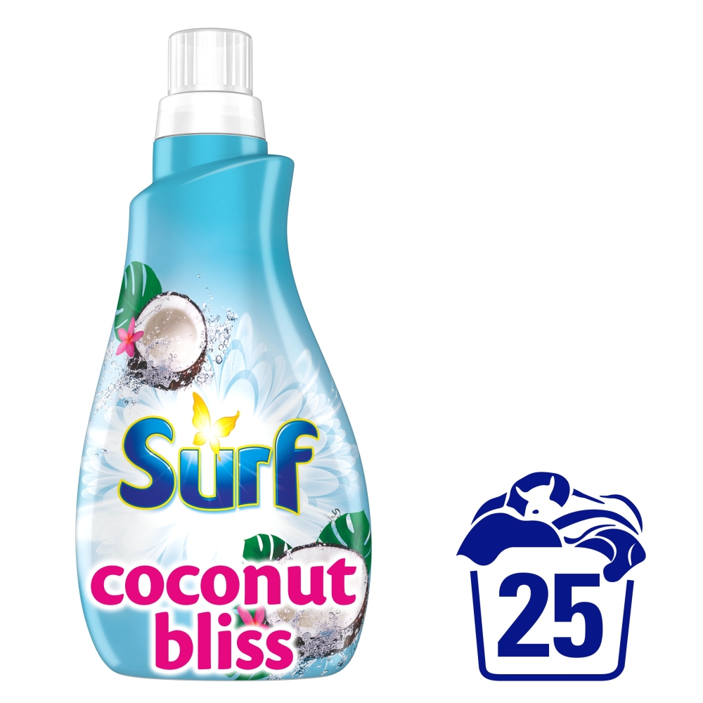 Surf Coconut Bliss Liquid 25 Washes 875ml Image 1