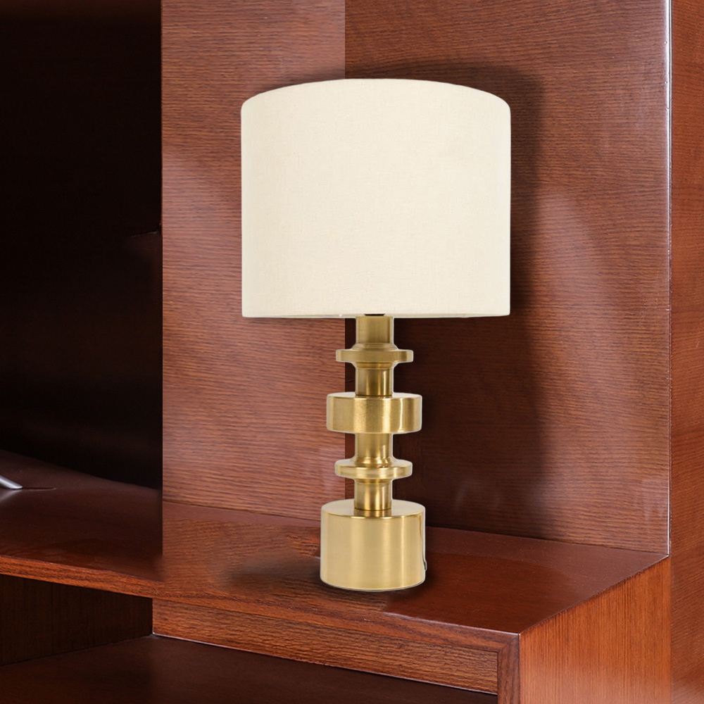 Daniella Table Lamp Brass Image 2
