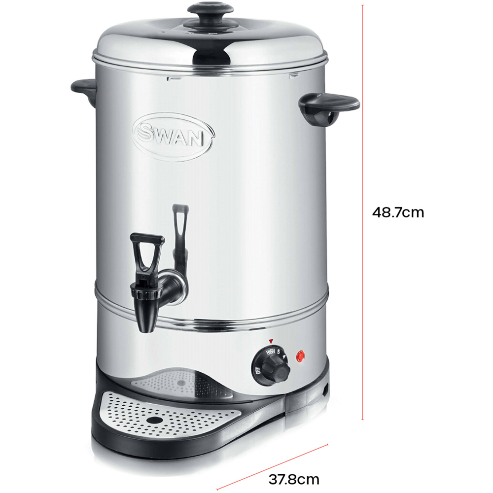 Swan SWU16L Stainless Steel 16L Tea Urn 2200W Image 7