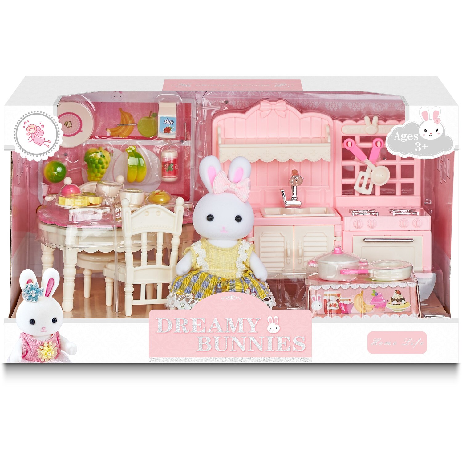 Dreamy Bunnies Home Life Playset Image 9