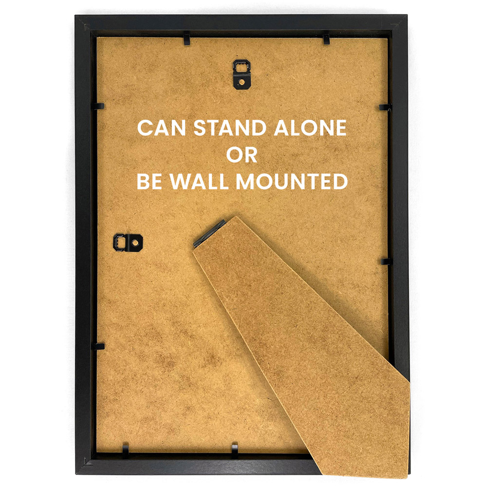 Artery8 Remain Seated Funny Toilet Sign Framed Wall Art Print 21 x 29.7cm Image 4