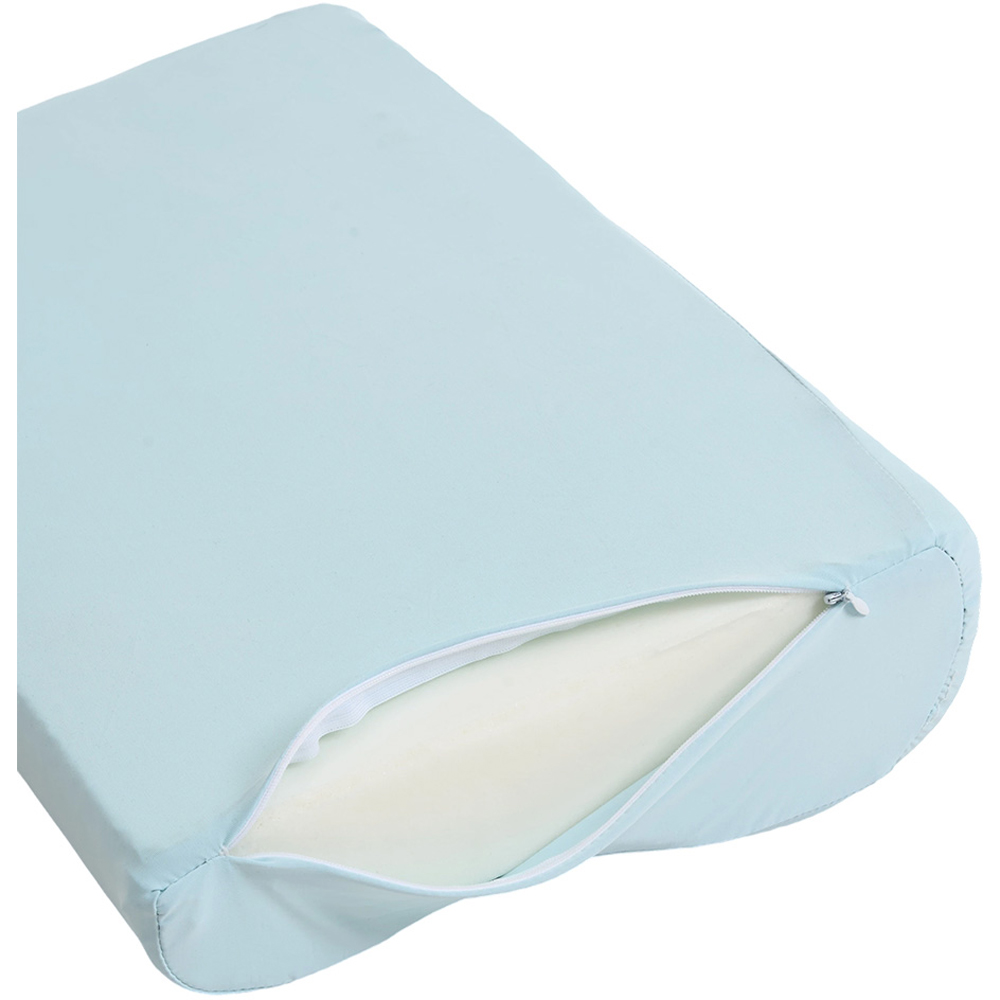 Living and Home Light Green Memory Foam Cooling Pillow with Removable Cover 60 x 40cm 2 Pack Image 6