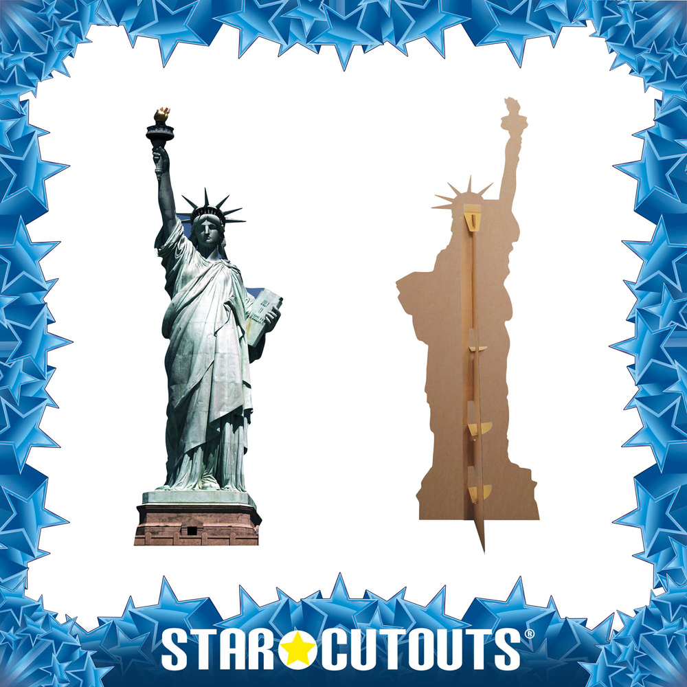 Star Cutouts Statue of Liberty Cutout 6.3ft Image 4