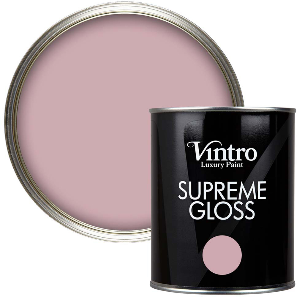 Vintro Paint Walls and Ceilings Albert Bridge Gloss Paint 1L Image 1