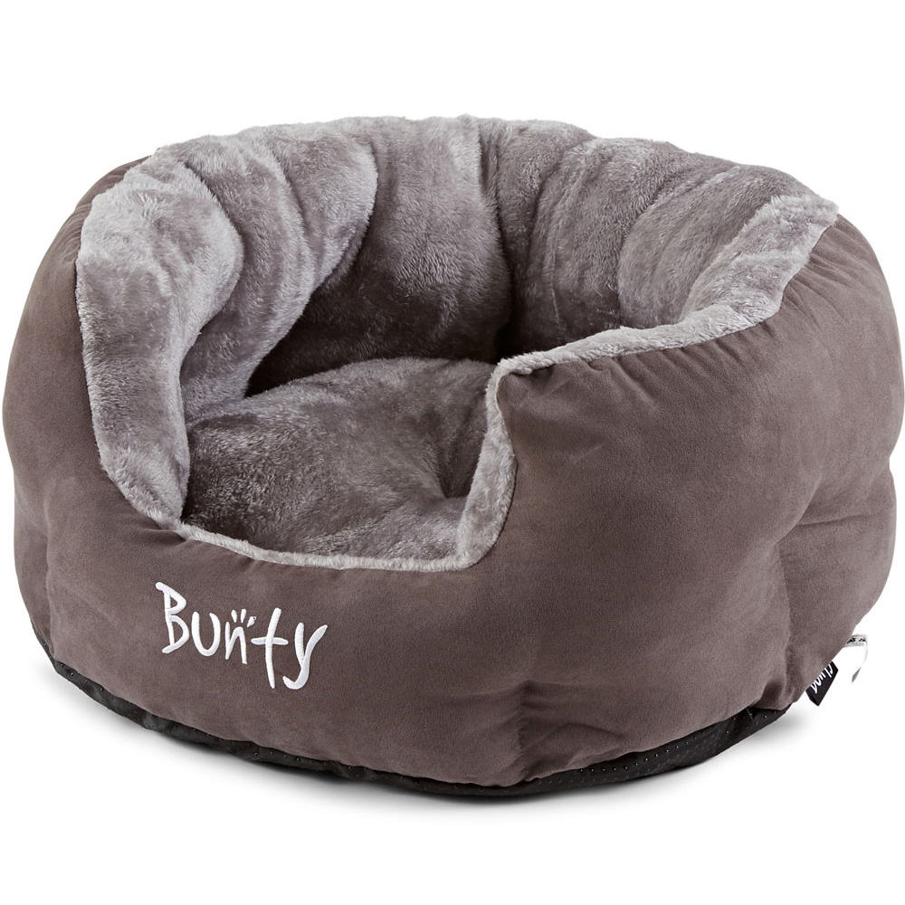 Bunty Polar Medium Grey Dog Bed Image 3