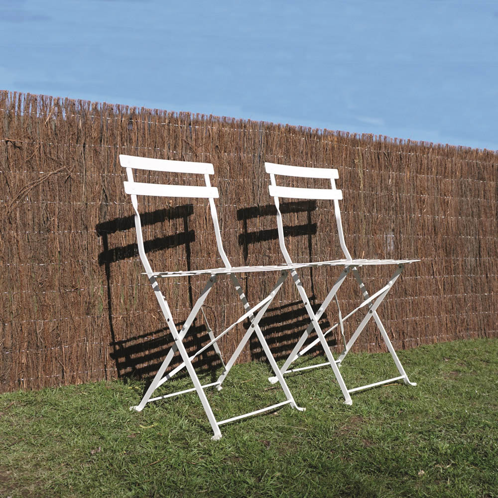 Garden Gear 1.8 x 4m Brushwood Thatch Screen Roll Image 4