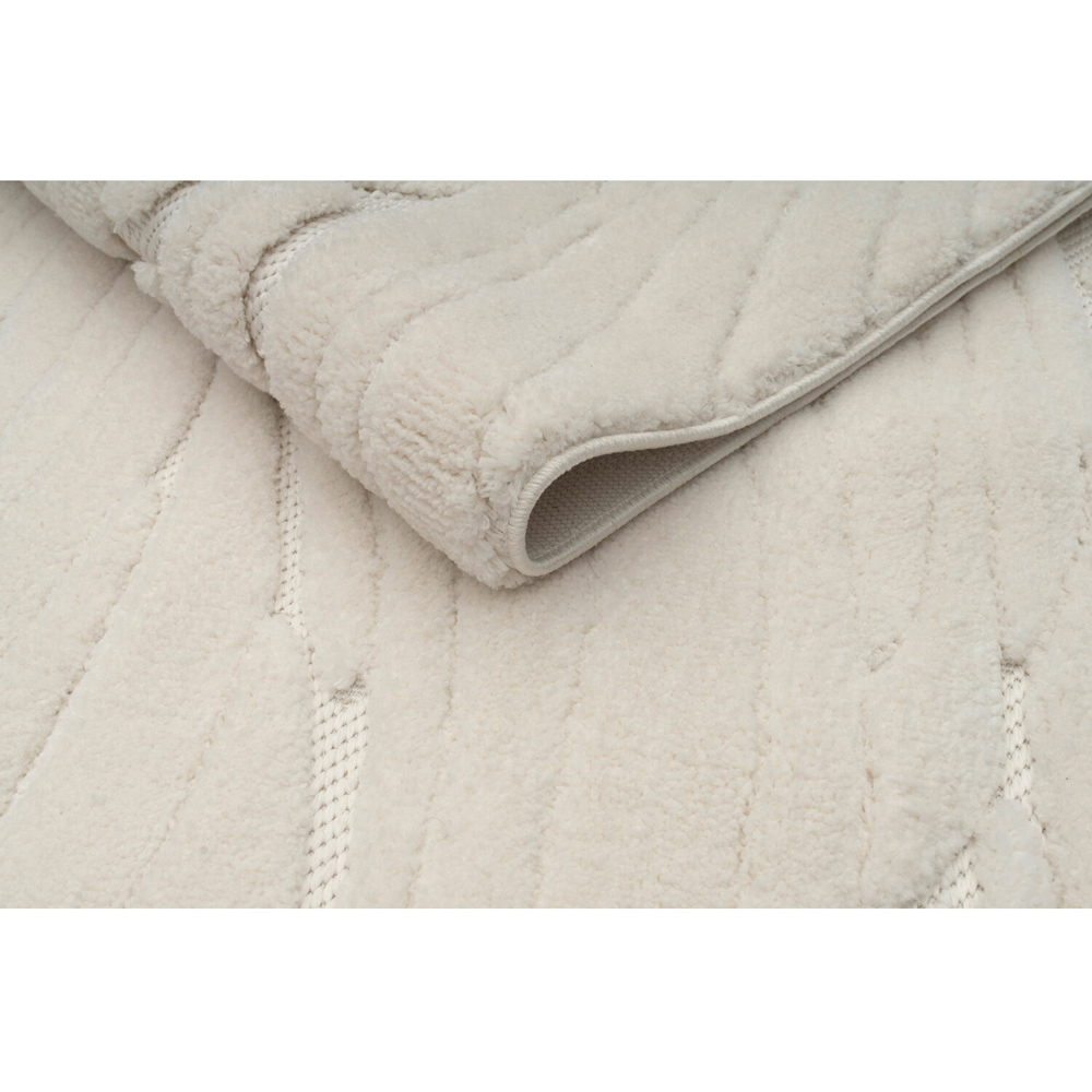 Clara Textured Rug Beige Image 3