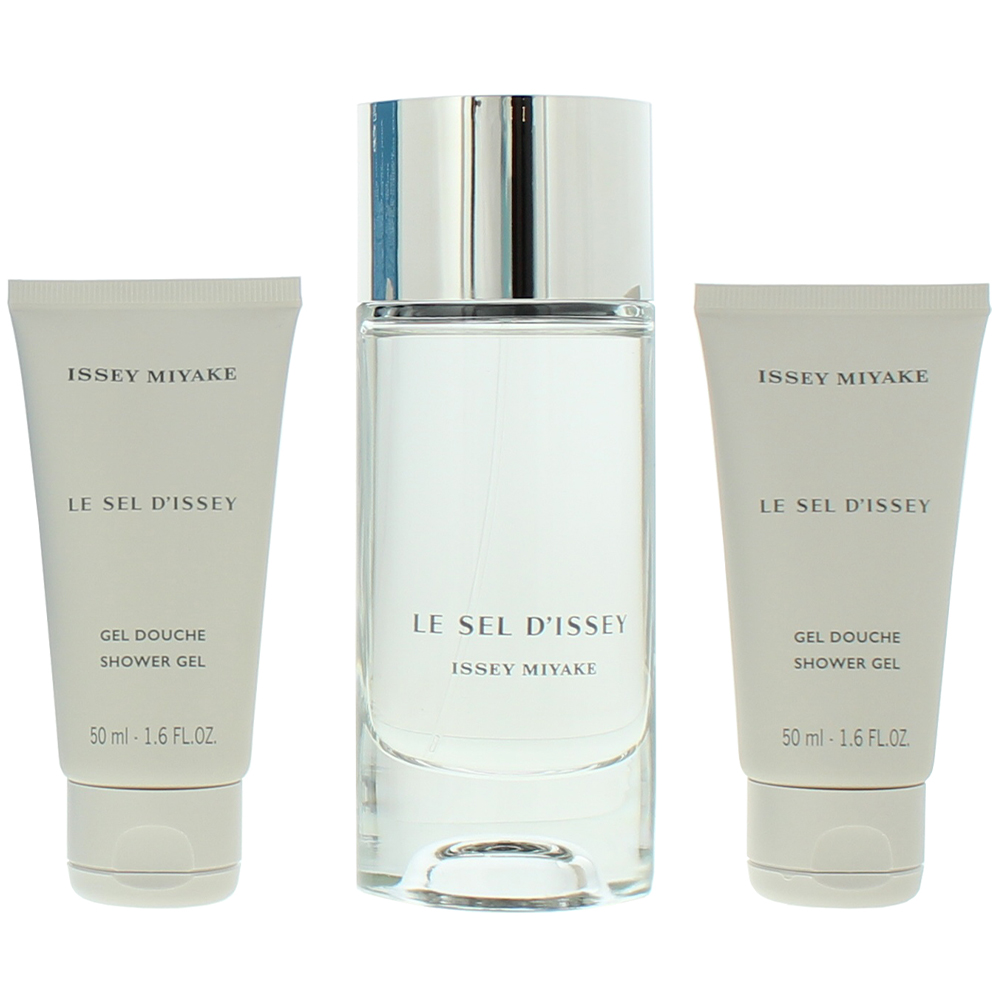 Issey Miyake Le Sel D'issey Eau De Toilette 100ml Gift Set Image 2